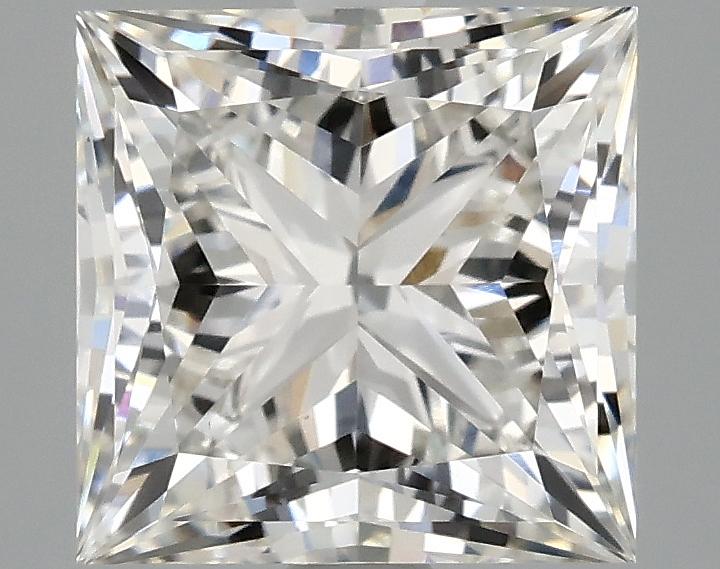 2.91 Carat Princess Shaped Very Good Cut VVS2 IGI Certified Lab Grown Diamond
