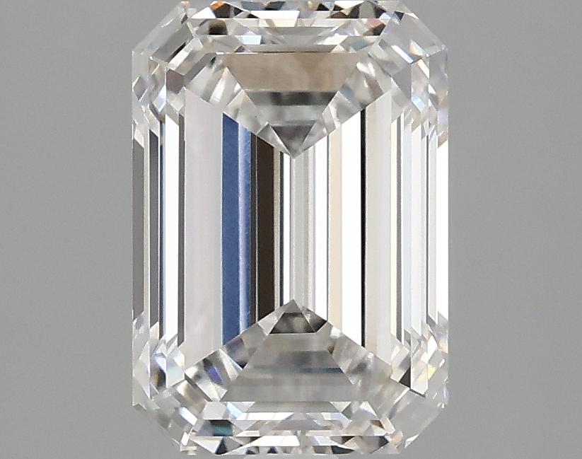 2.51 Carat Emerald Shaped Ideal Cut VVS2 IGI Certified Lab Grown Diamond