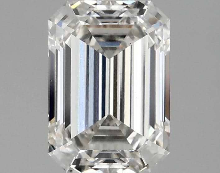 2.06 Carat Emerald Shaped Ideal Cut VS1 IGI Certified Lab Grown Diamond