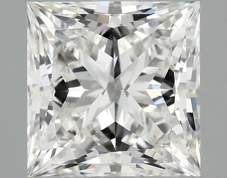 2.04 Carat Princess Shaped Ideal Cut VS1 IGI Certified Lab Grown Diamond
