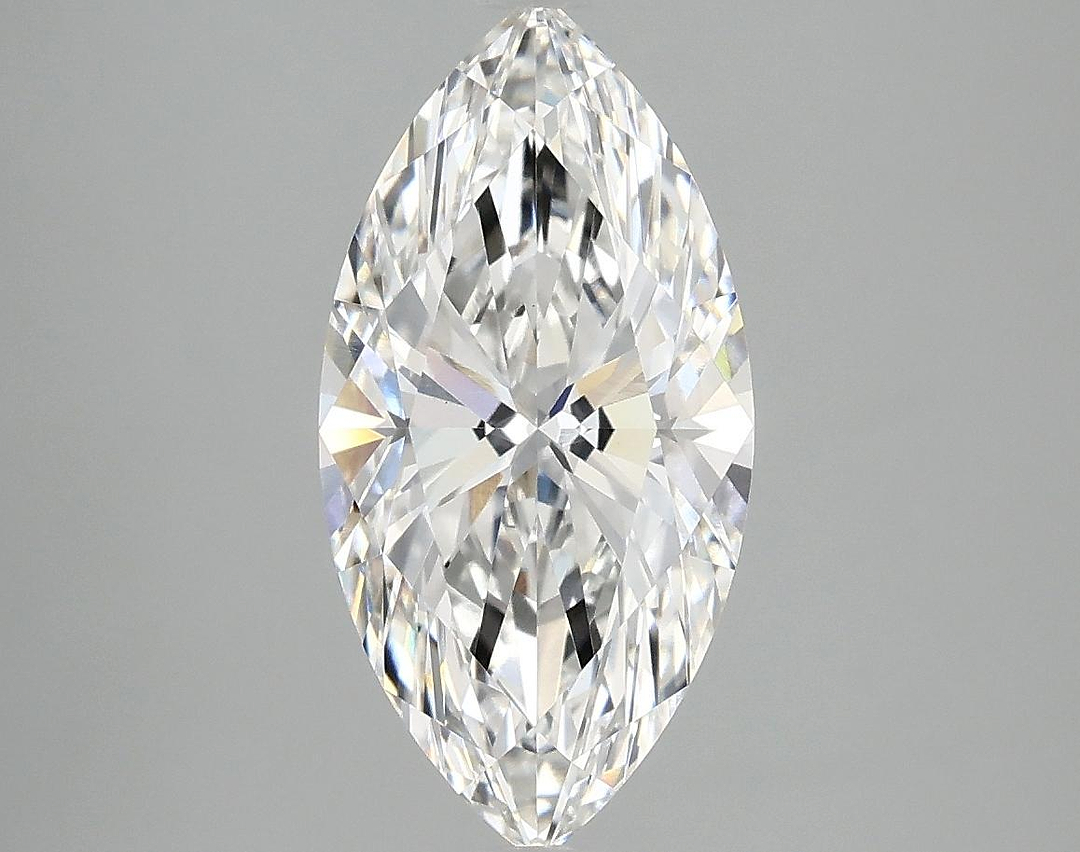 2.51 Carat Marquise Shaped Ideal Cut VVS2 IGI Certified Lab Grown Diamond
