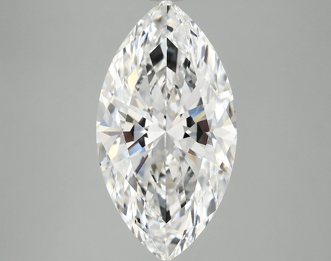 4.01 Carat Marquise Shaped Excellent Cut VVS2 IGI Certified Lab Grown Diamond