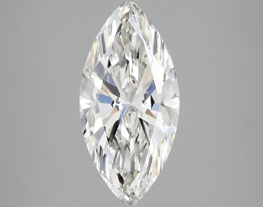 2.51 Carat Marquise Shaped Excellent Cut VVS2 IGI Certified Lab Grown Diamond
