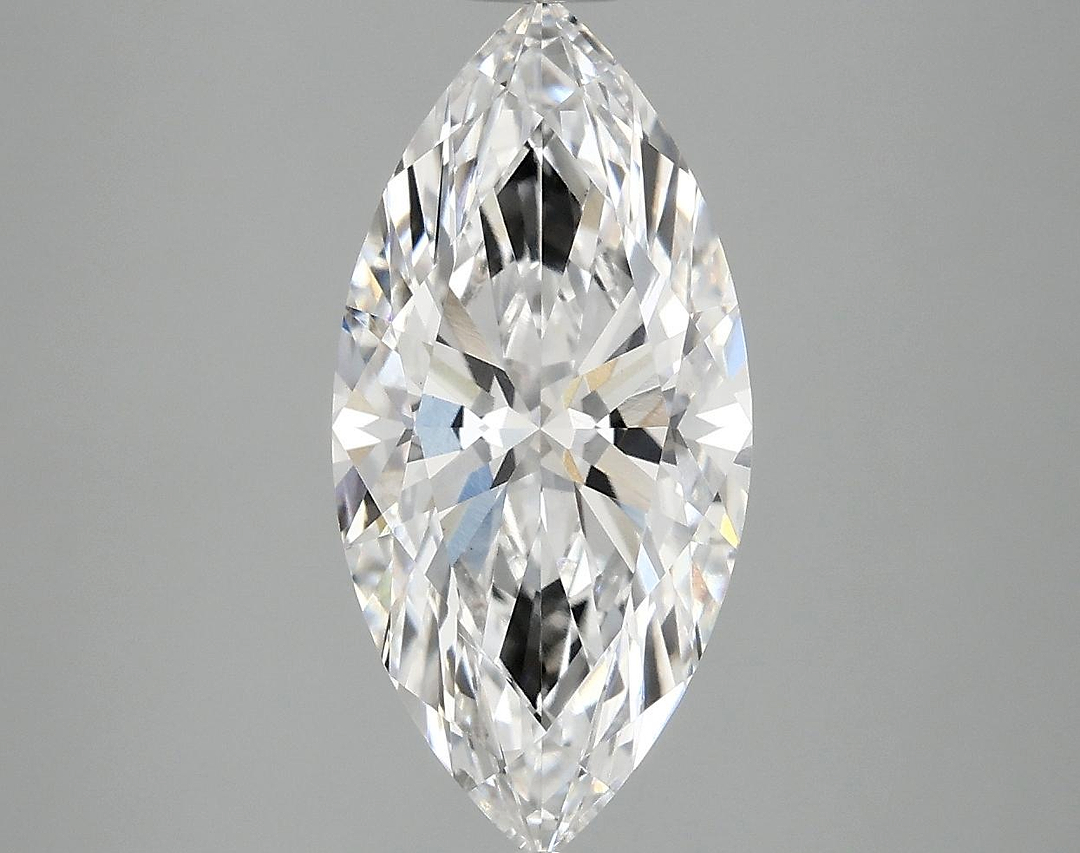 2.53 Carat Marquise Shaped Excellent Cut VS2 IGI Certified Lab Grown Diamond