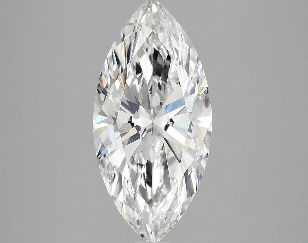 2.42 Carat Marquise Shaped Excellent Cut VS1 IGI Certified Lab Grown Diamond