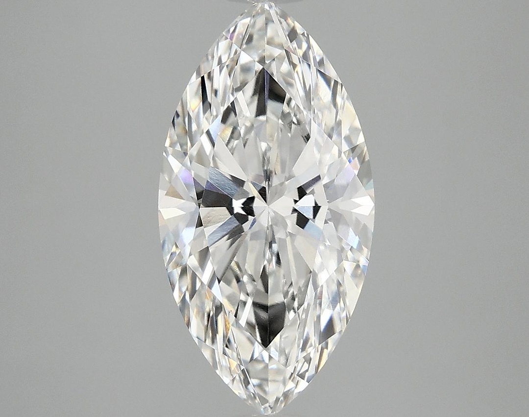 3.09 Carat Marquise Shaped Ideal Cut VVS2 IGI Certified Lab Grown Diamond