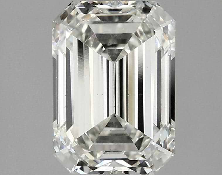 2.0 Carat Emerald Shaped Ideal Cut VS1 IGI Certified Lab Grown Diamond
