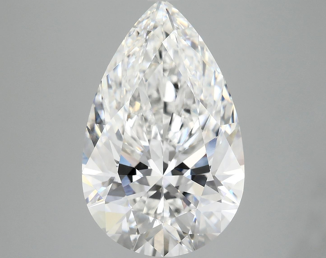 7.16 Carat Pear Shaped Ideal Cut VVS2 IGI Certified Lab Grown Diamond
