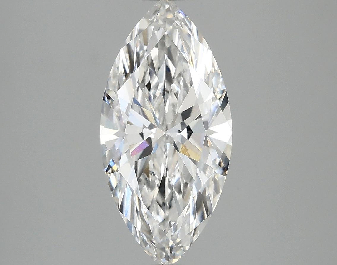 2.02 Carat Marquise Shaped Excellent Cut VVS2 IGI Certified Lab Grown Diamond
