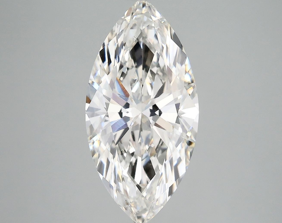 3.33 Carat Marquise Shaped Ideal Cut VVS2 IGI Certified Lab Grown Diamond