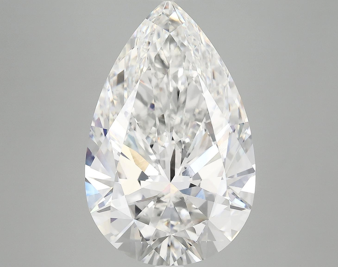 7.15 Carat Pear Shaped Ideal Cut VVS2 IGI Certified Lab Grown Diamond