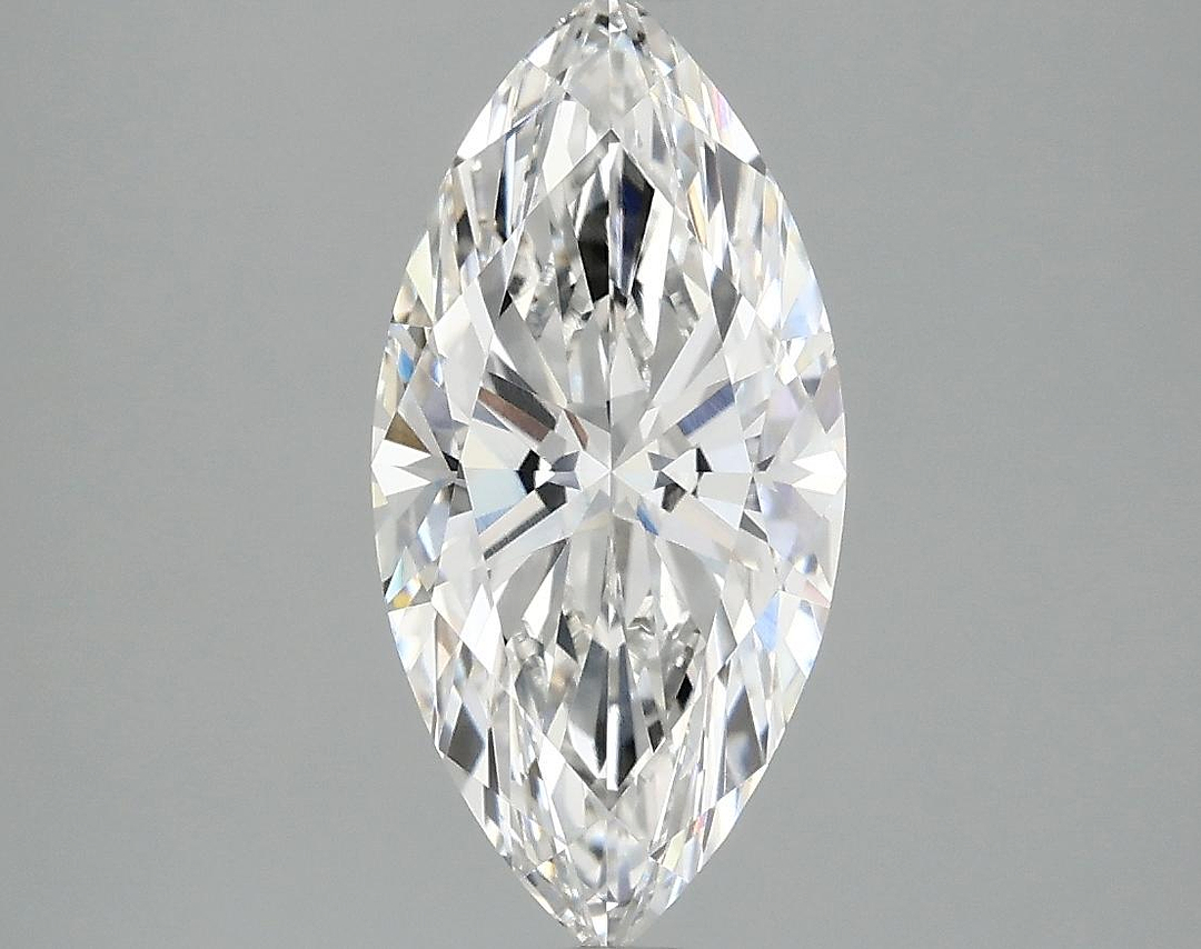 1.9 Carat Marquise Shaped Excellent Cut VVS2 IGI Certified Lab Grown Diamond