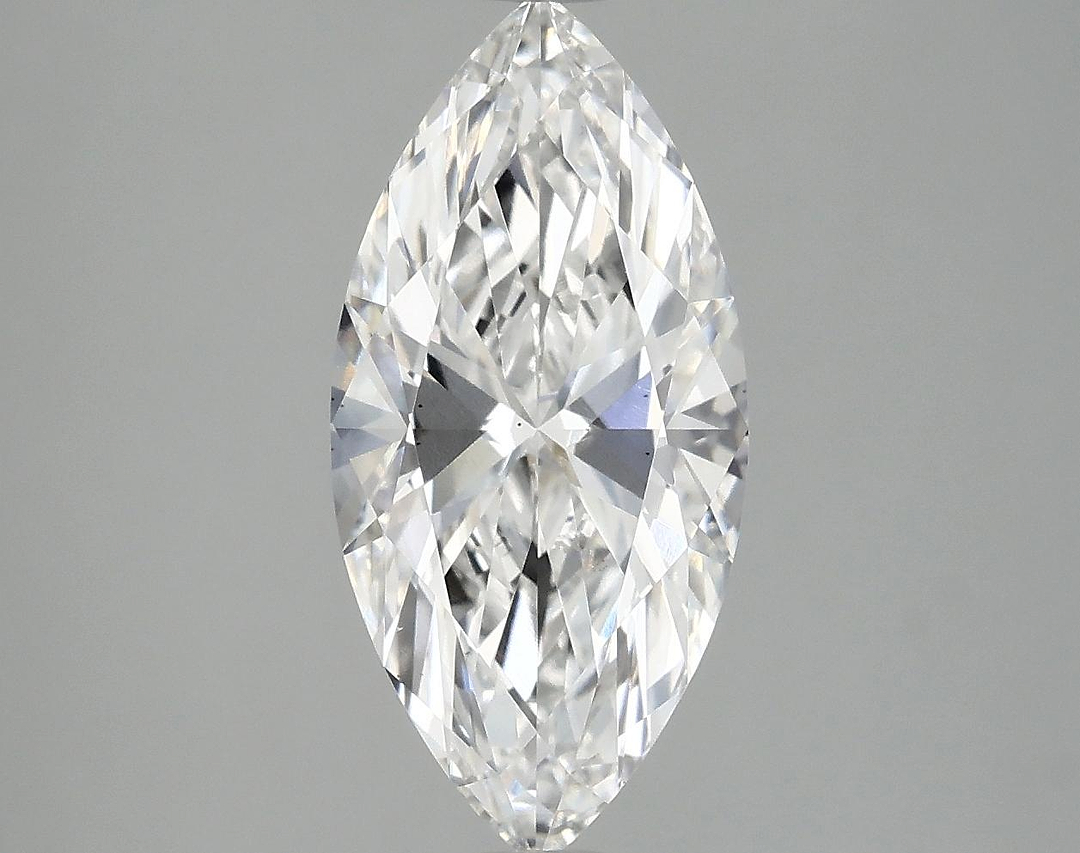 2.52 Carat Marquise Shaped Excellent Cut VS2 IGI Certified Lab Grown Diamond