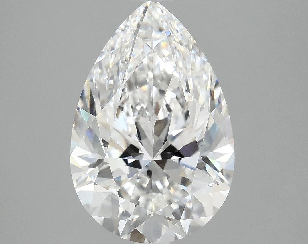 3.72 Carat Pear Shaped Excellent Cut VS1 IGI Certified Lab Grown Diamond