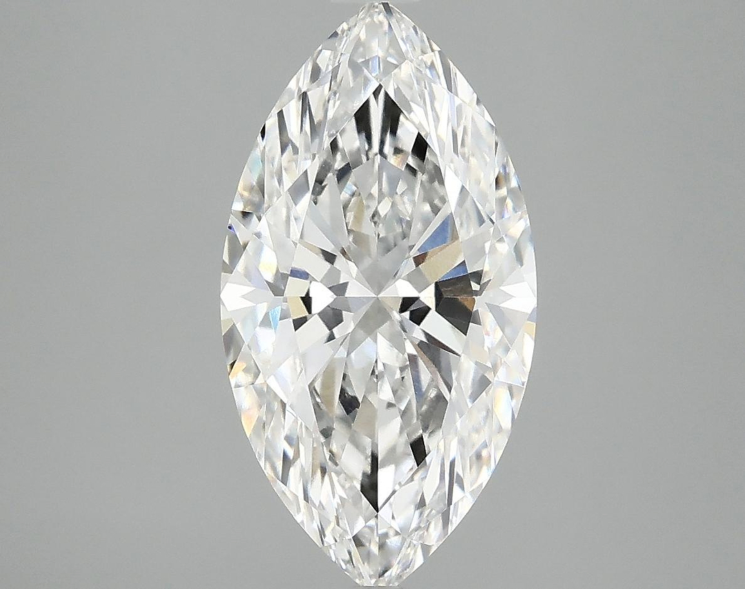 2.98 Carat Marquise Shaped Excellent Cut VS1 IGI Certified Lab Grown Diamond
