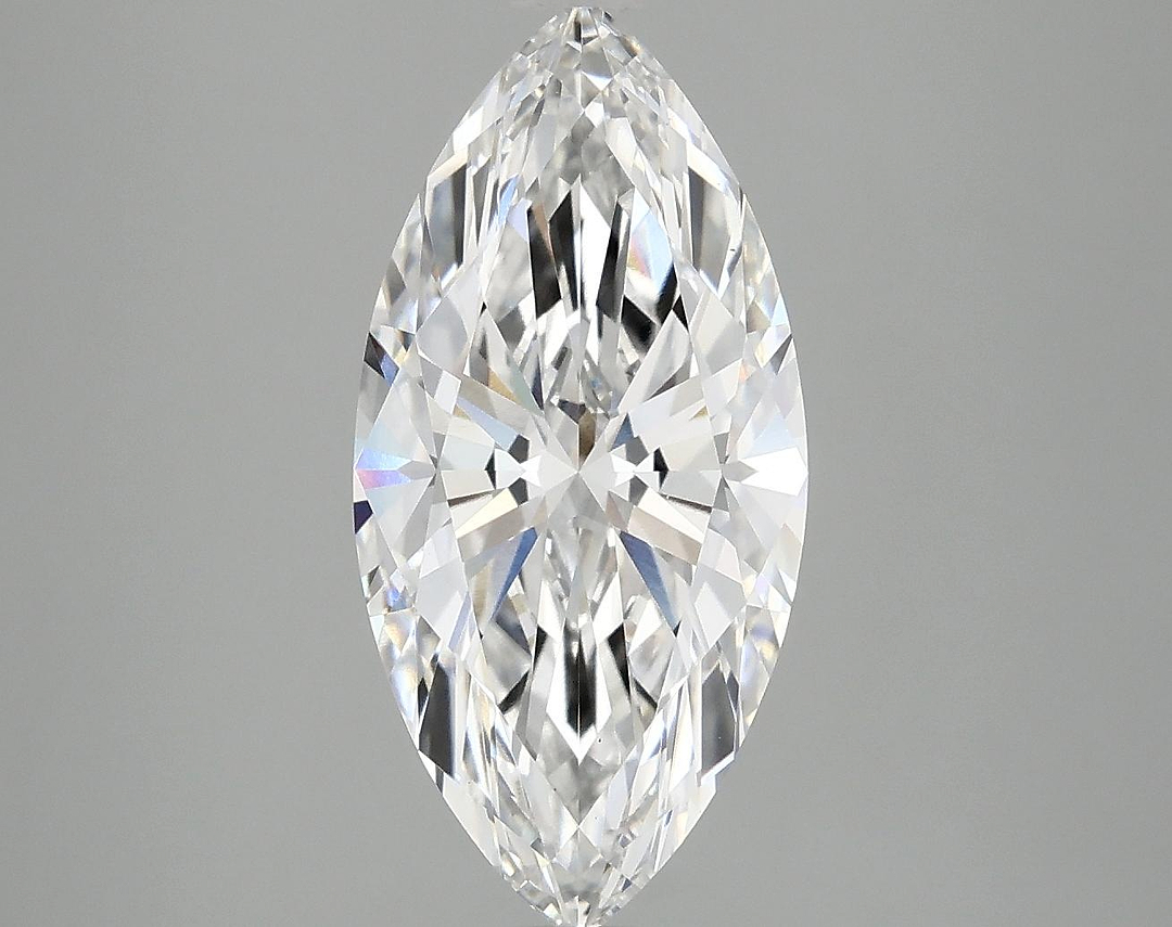 3.08 Carat Marquise Shaped Excellent Cut VS1 IGI Certified Lab Grown Diamond