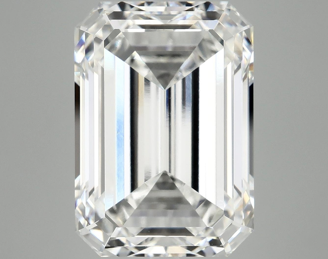12.38 Carat Emerald Shaped Ideal Cut VVS2 IGI Certified Lab Grown Diamond