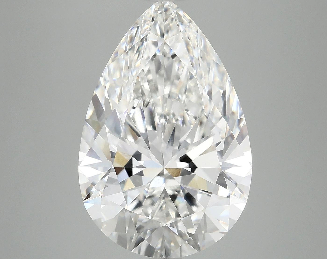 6.77 Carat Pear Shaped Excellent Cut VVS2 IGI Certified Lab Grown Diamond