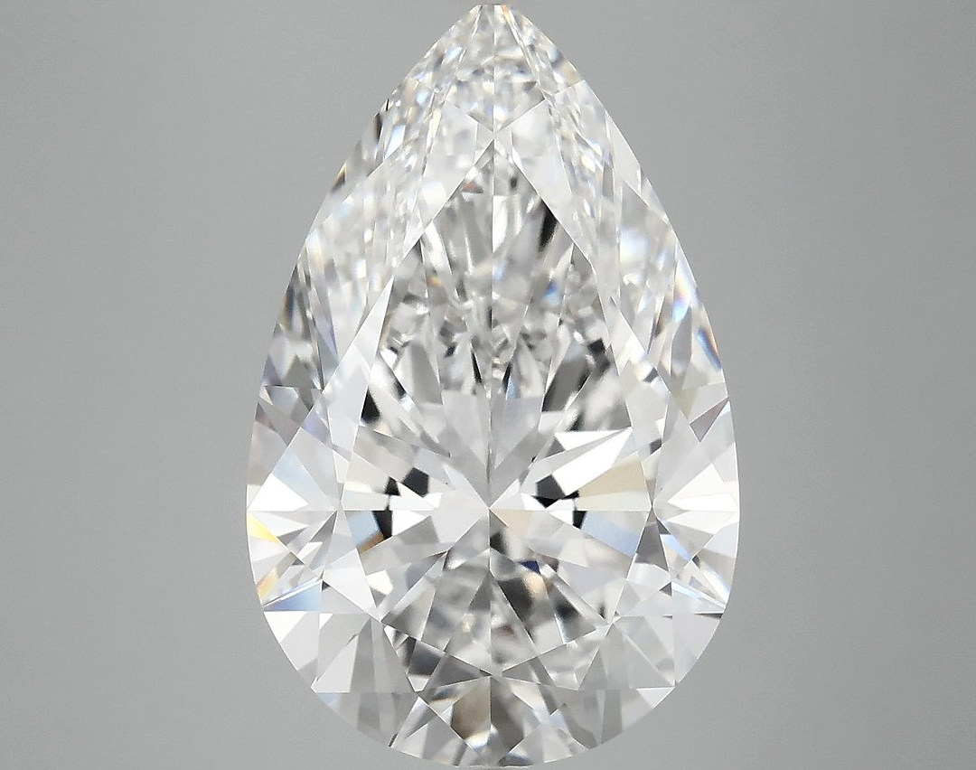 6.7 Carat Pear Shaped Ideal Cut VVS2 IGI Certified Lab Grown Diamond