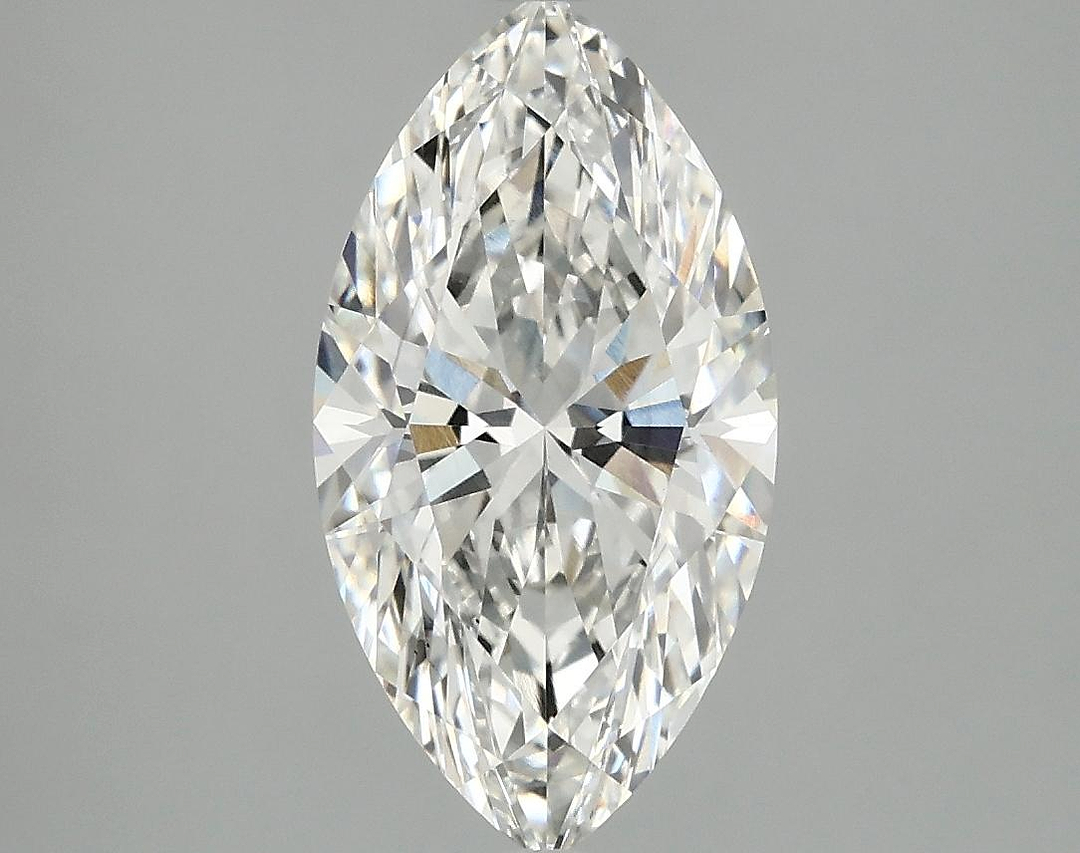 2.5 Carat Marquise Shaped Excellent Cut VS1 IGI Certified Lab Grown Diamond