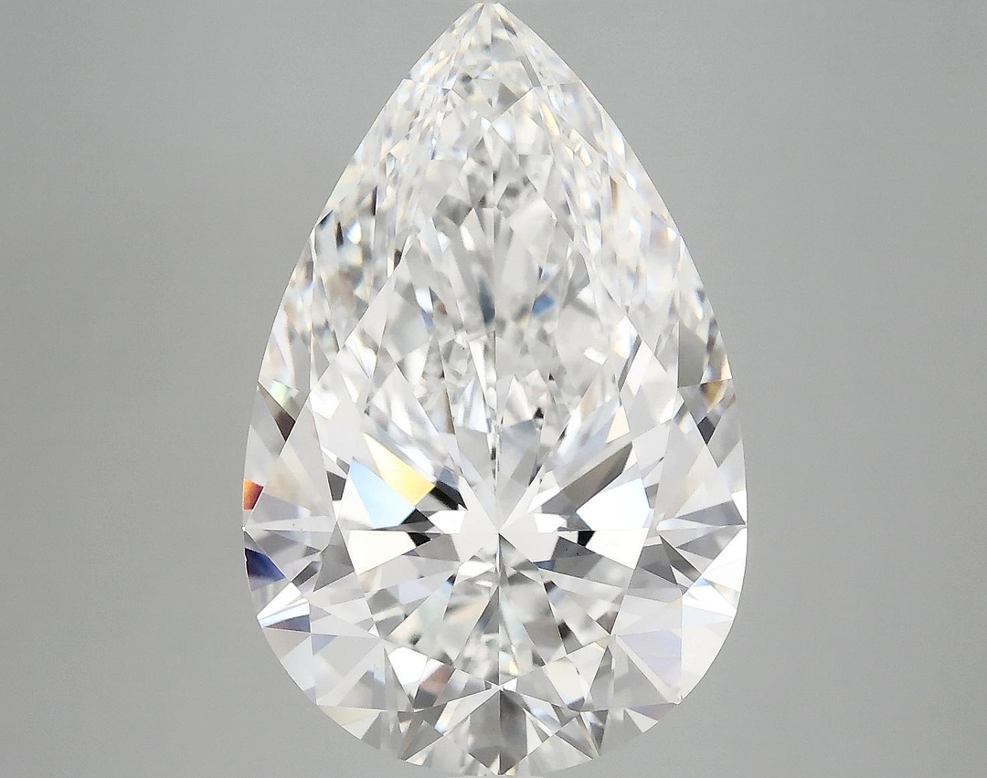 7.74 Carat Pear Shaped Ideal Cut VS1 IGI Certified Lab Grown Diamond