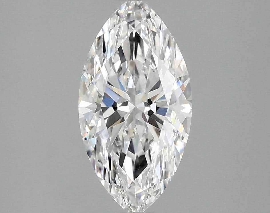 1.5 Carat Marquise Shaped Ideal Cut VVS2 IGI Certified Lab Grown Diamond