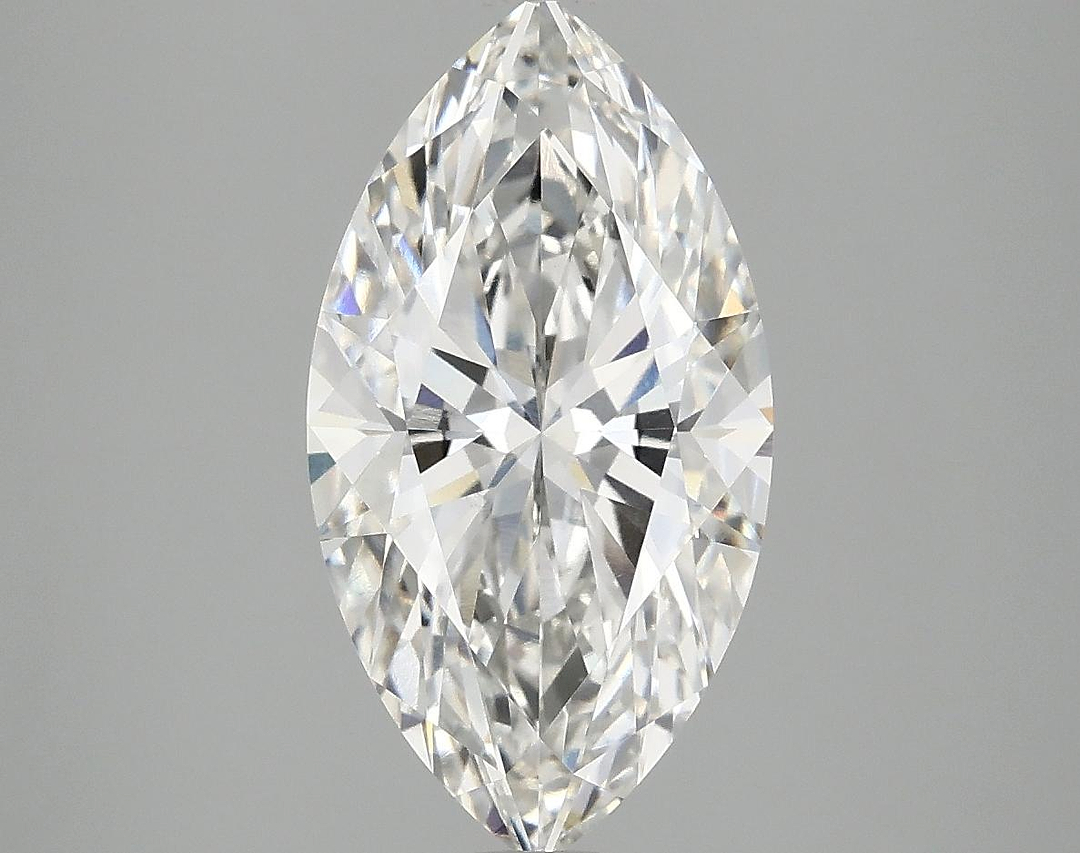 3.06 Carat Marquise Shaped Excellent Cut VVS2 IGI Certified Lab Grown Diamond