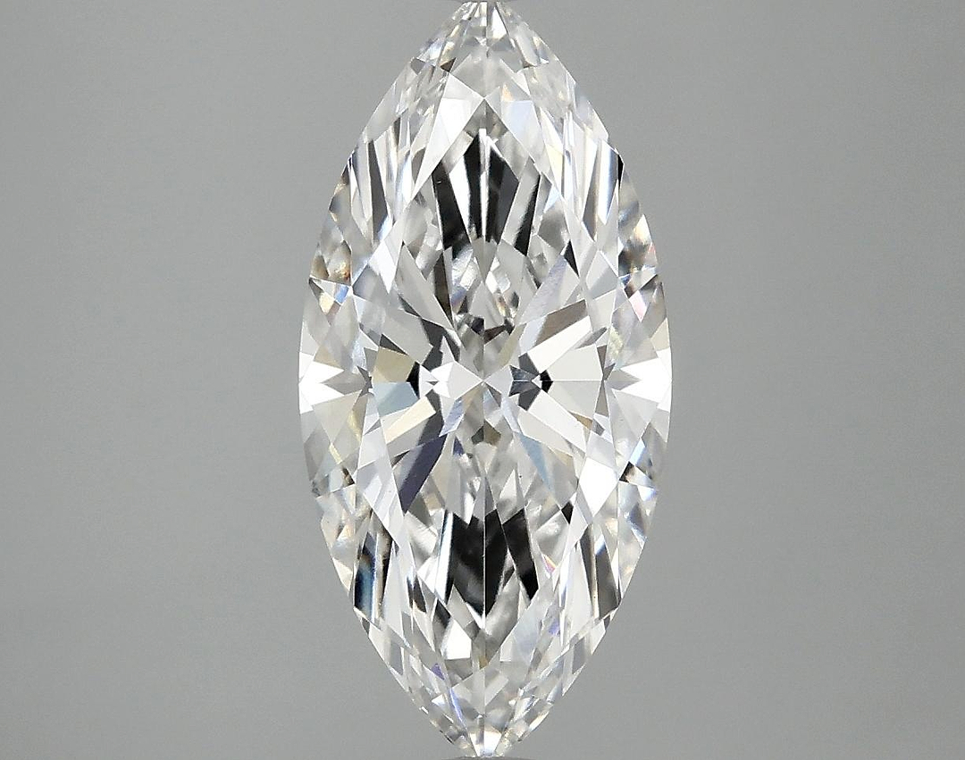 2.57 Carat Marquise Shaped Excellent Cut VS1 IGI Certified Lab Grown Diamond