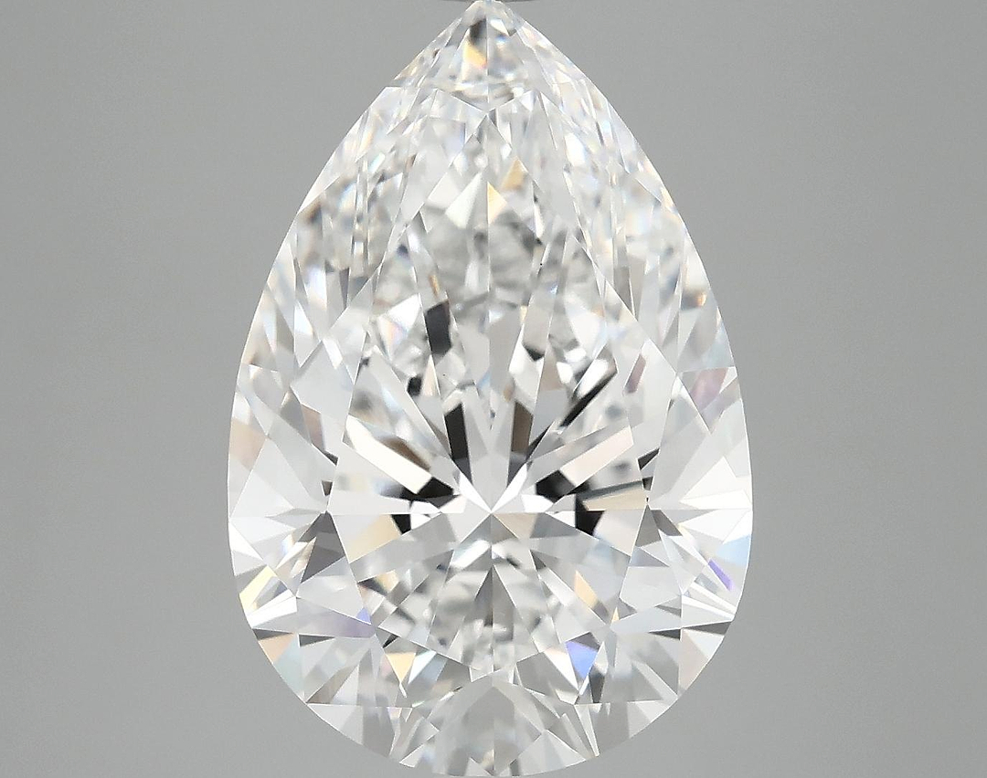7.05 Carat Pear Shaped Excellent Cut VVS2 IGI Certified Lab Grown Diamond