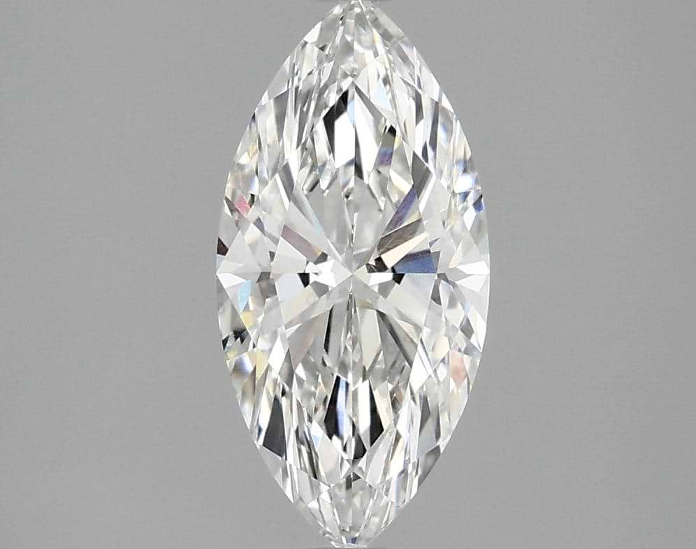1.52 Carat Marquise Shaped Excellent Cut VVS2 IGI Certified Lab Grown Diamond