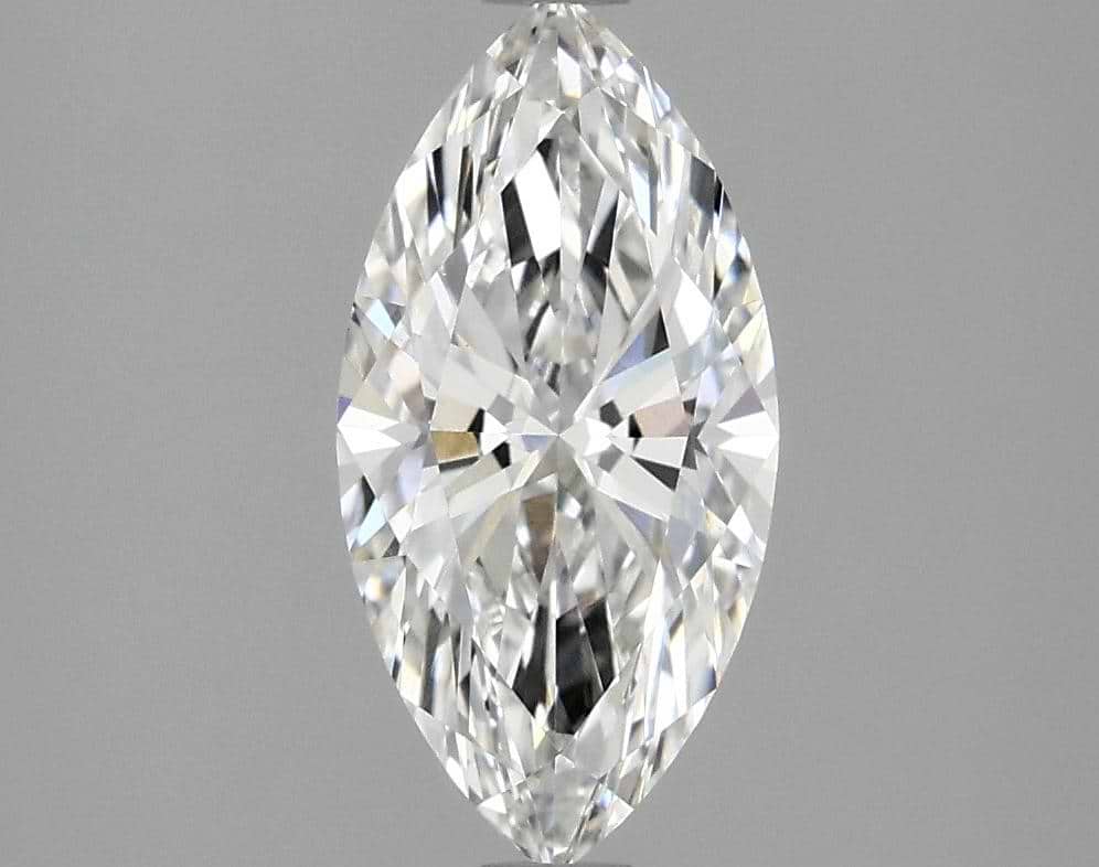 1.53 Carat Marquise Shaped Ideal Cut VVS2 IGI Certified Lab Grown Diamond