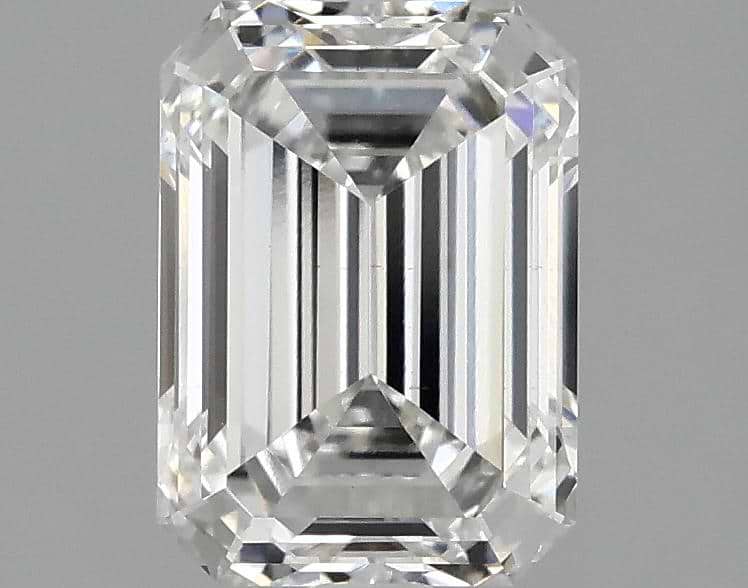 2.04 Carat Emerald Shaped Excellent Cut VS2 IGI Certified Lab Grown Diamond