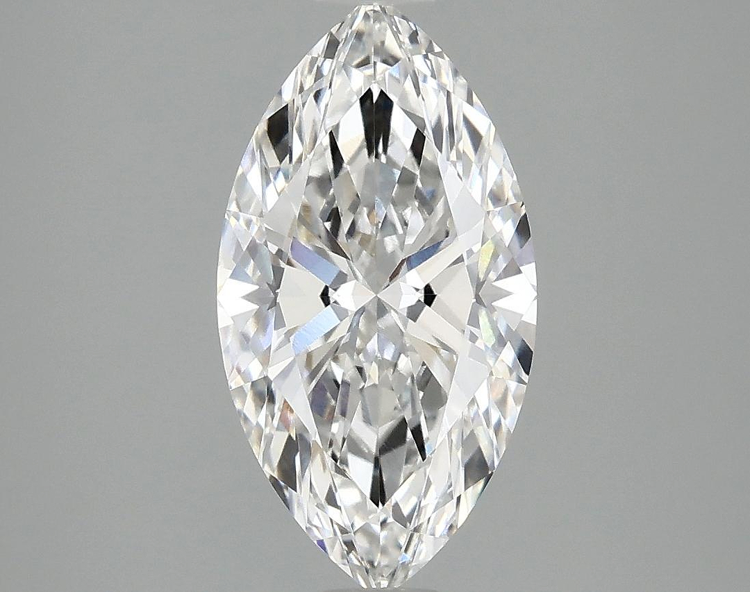 2.07 Carat Marquise Shaped Excellent Cut VVS1 IGI Certified Lab Grown Diamond