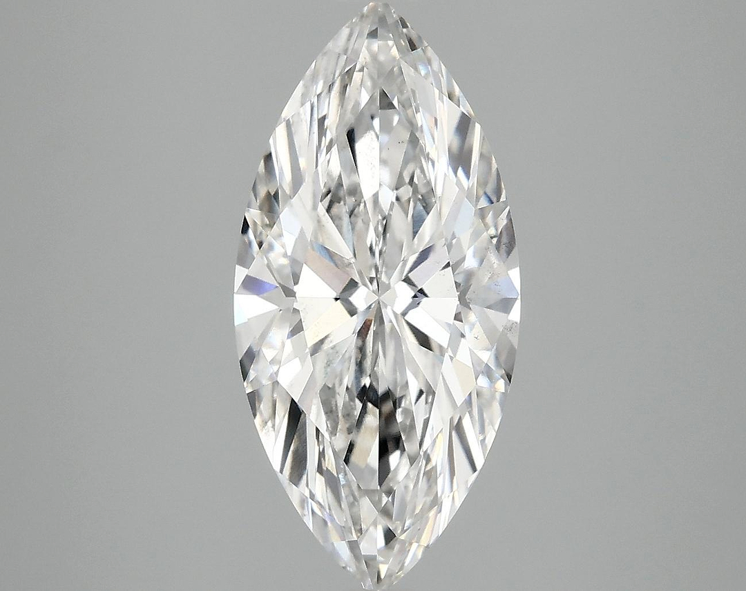 3.01 Carat Marquise Shaped Excellent Cut SI1 IGI Certified Lab Grown Diamond