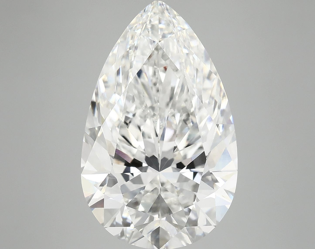 7.69 Carat Pear Shaped Ideal Cut VVS2 IGI Certified Lab Grown Diamond