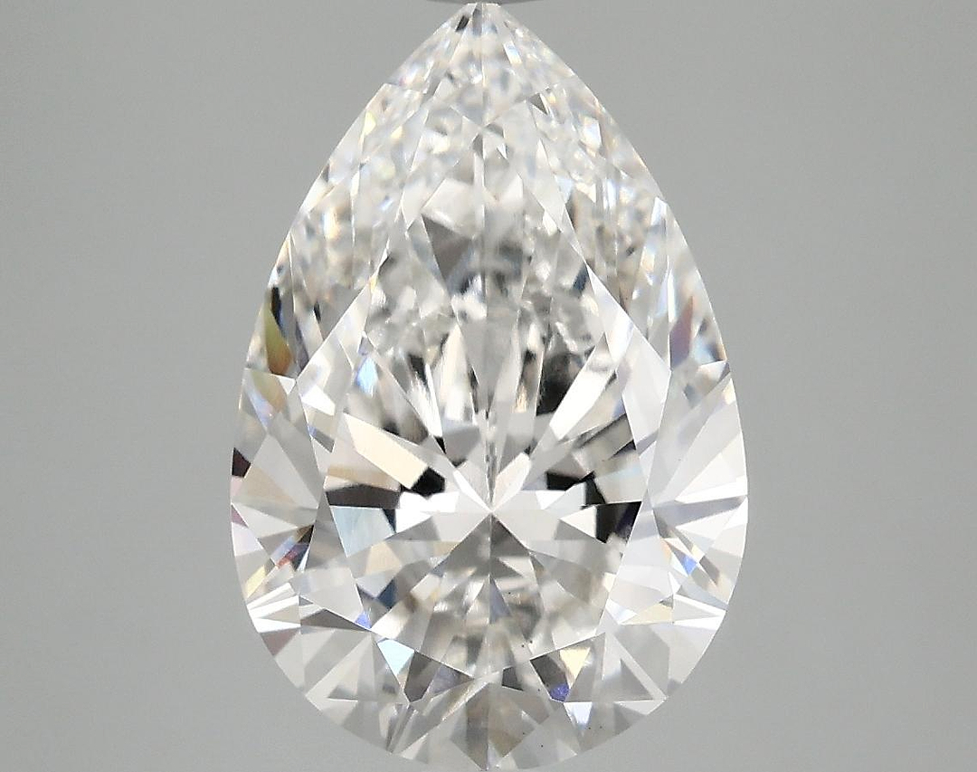 3.98 Carat Pear Shaped Excellent Cut VS1 IGI Certified Lab Grown Diamond