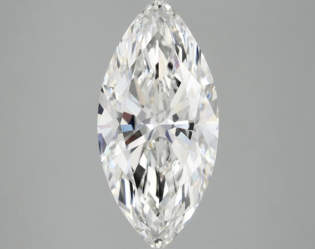 3.02 Carat Marquise Shaped Excellent Cut VVS2 IGI Certified Lab Grown Diamond