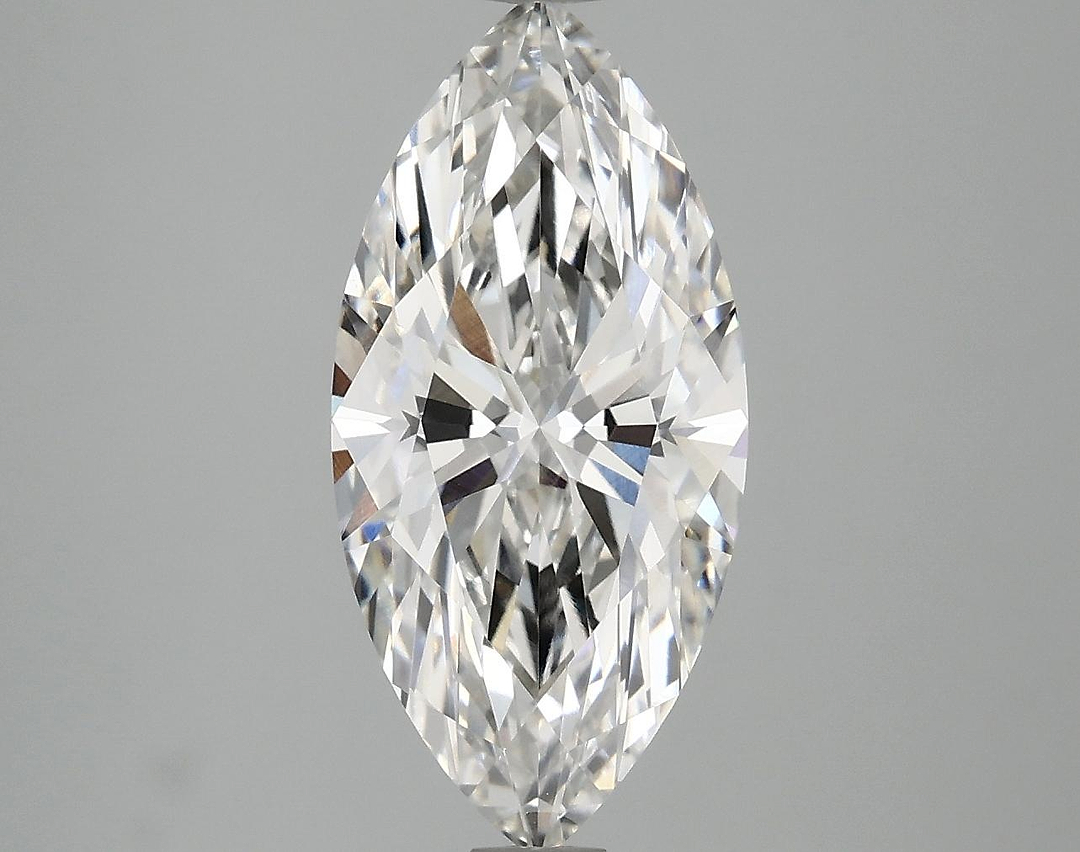 3.03 Carat Marquise Shaped Excellent Cut VVS2 IGI Certified Lab Grown Diamond