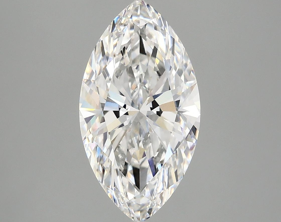 2.57 Carat Marquise Shaped Excellent Cut VS1 IGI Certified Lab Grown Diamond