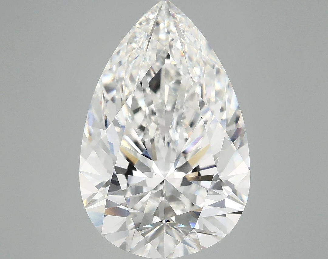 7.12 Carat Pear Shaped Excellent Cut VS1 IGI Certified Lab Grown Diamond