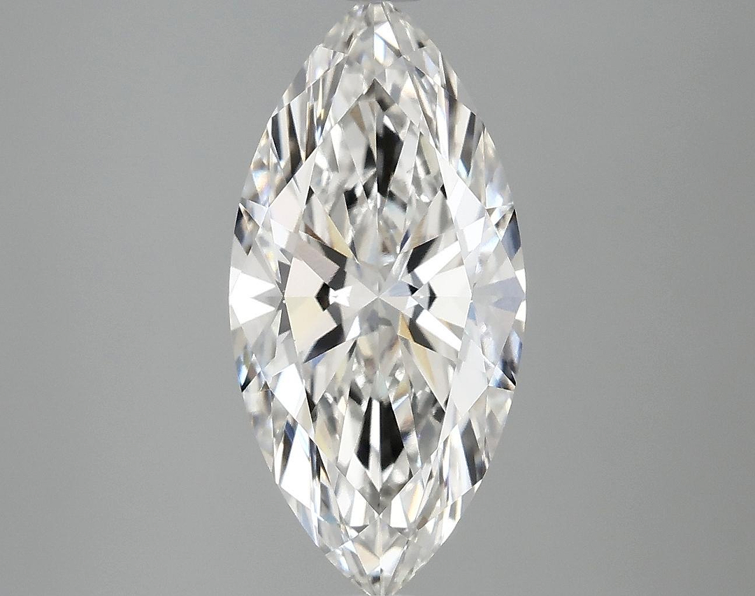 3.01 Carat Marquise Shaped Excellent Cut VVS2 IGI Certified Lab Grown Diamond