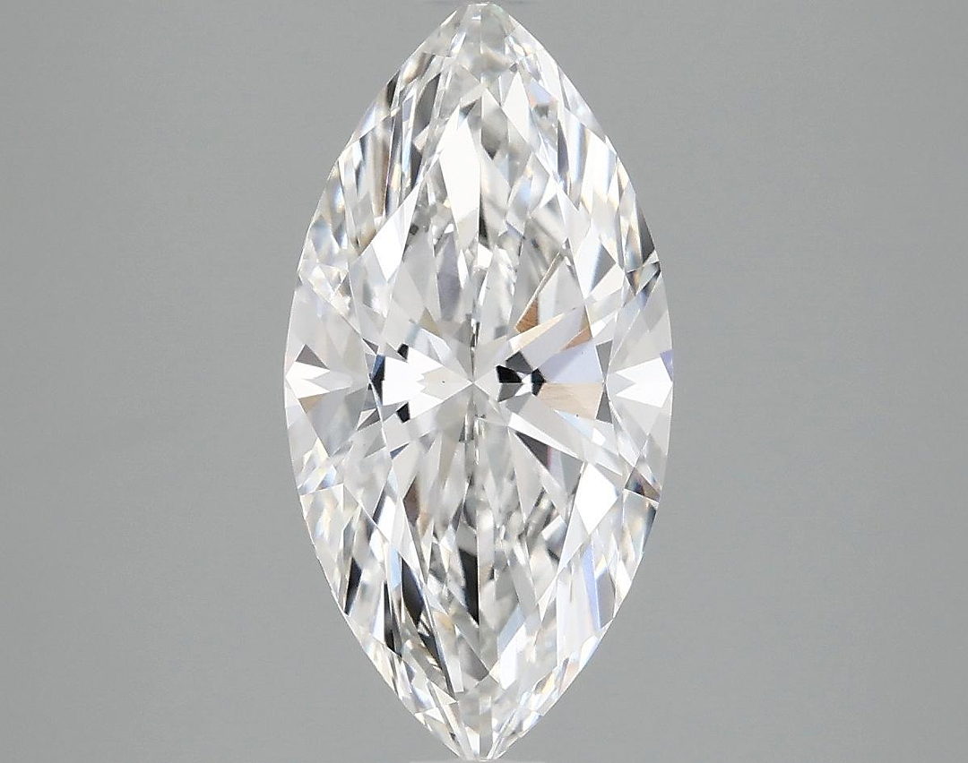 2.56 Carat Marquise Shaped Ideal Cut VVS2 IGI Certified Lab Grown Diamond