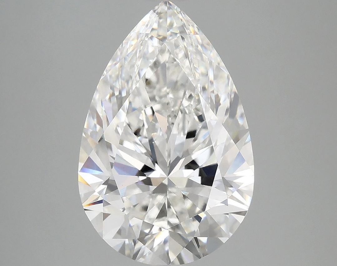 5.03 Carat Pear Shaped Excellent Cut VVS2 IGI Certified Lab Grown Diamond