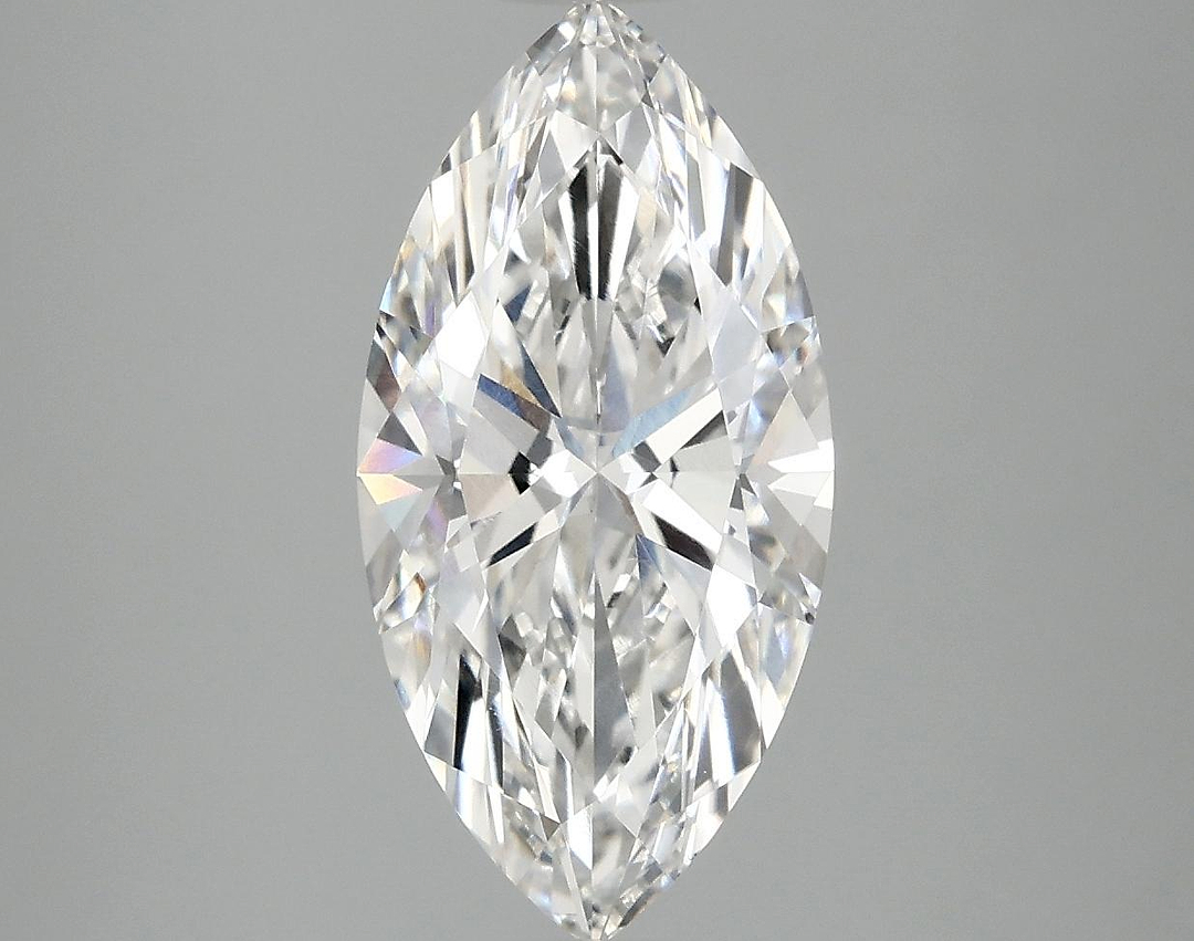 2.52 Carat Marquise Shaped Ideal Cut VVS2 IGI Certified Lab Grown Diamond