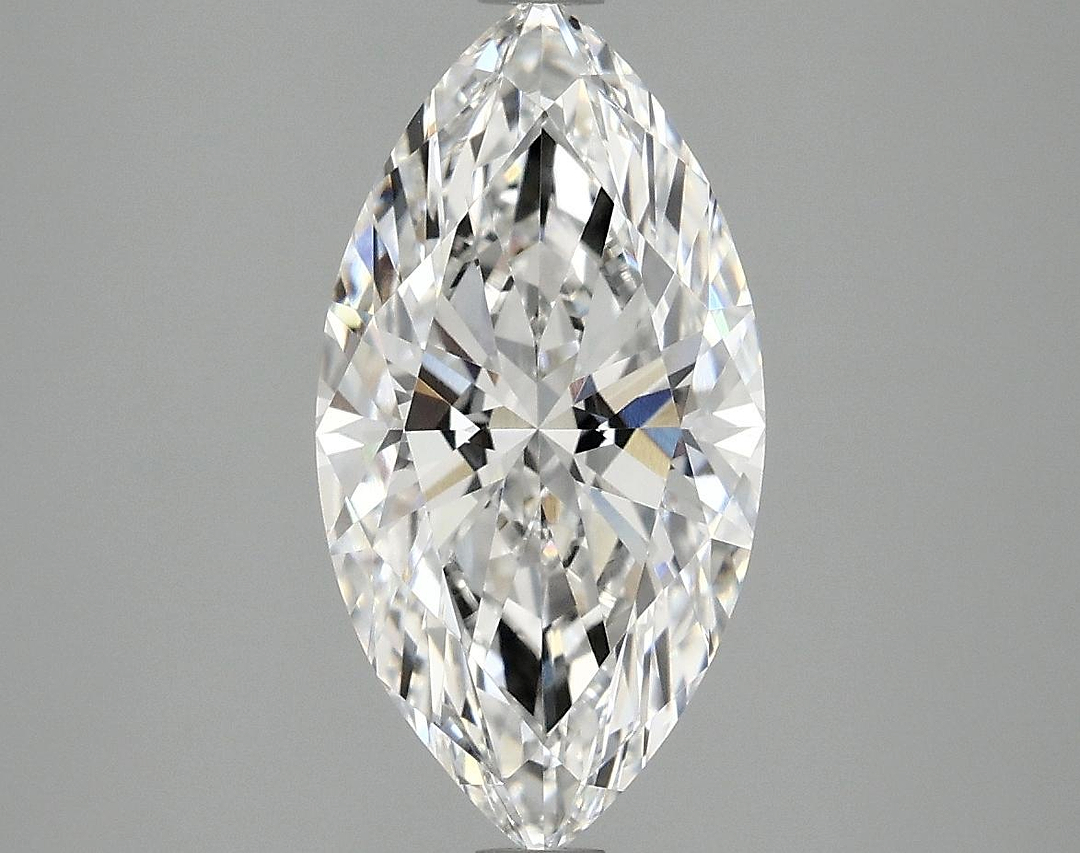 2.52 Carat Marquise Shaped Ideal Cut VVS2 IGI Certified Lab Grown Diamond