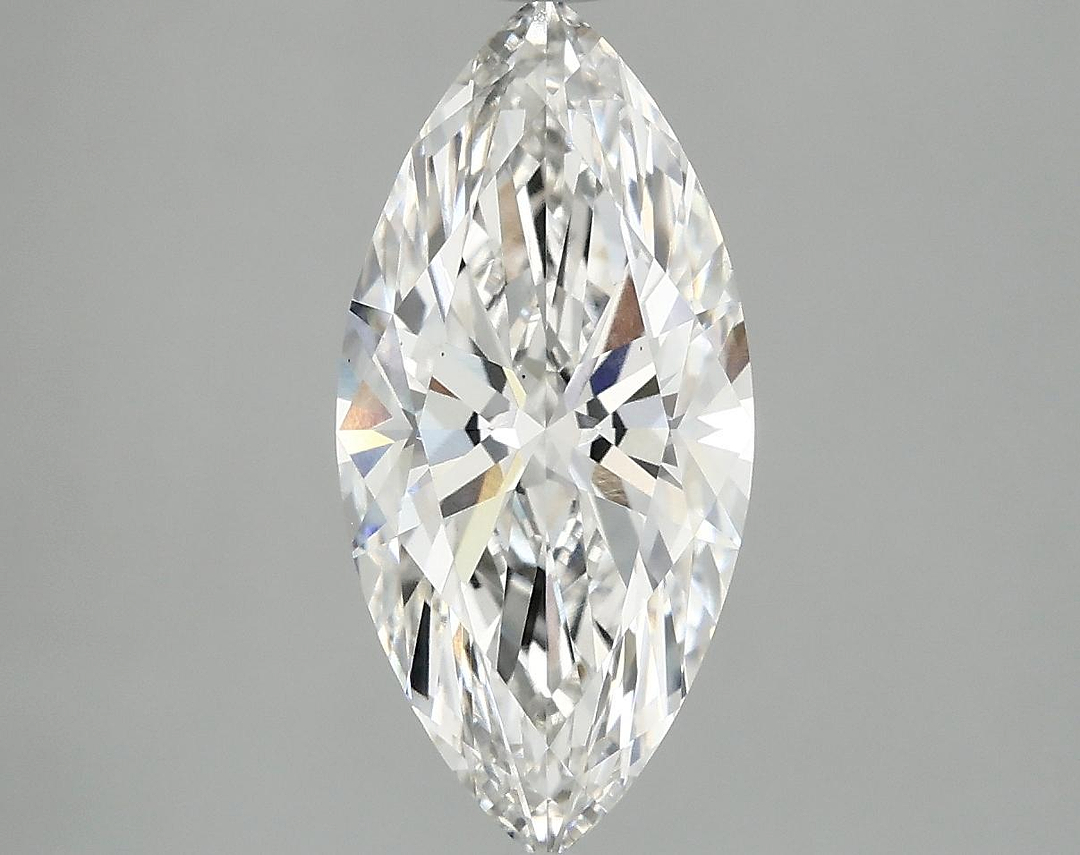 2.52 Carat Marquise Shaped Excellent Cut VS1 IGI Certified Lab Grown Diamond