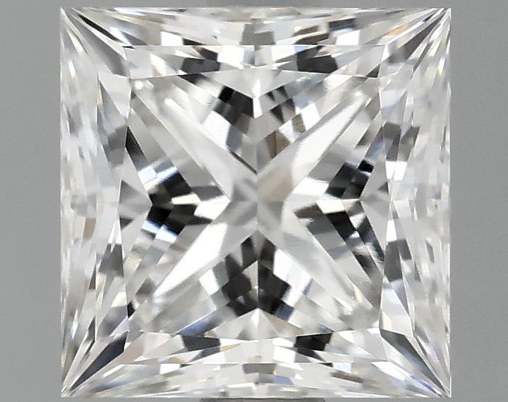 1.59 Carat Princess Shaped Ideal Cut VVS2 IGI Certified Lab Grown Diamond