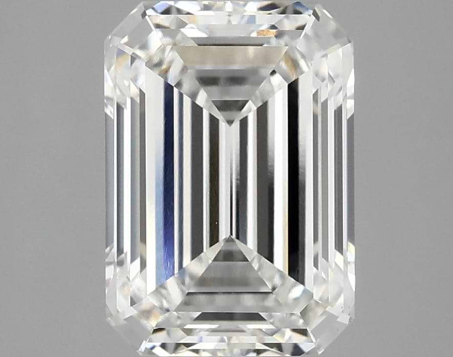 3.26 Carat Emerald Shaped Ideal Cut VS1 IGI Certified Lab Grown Diamond