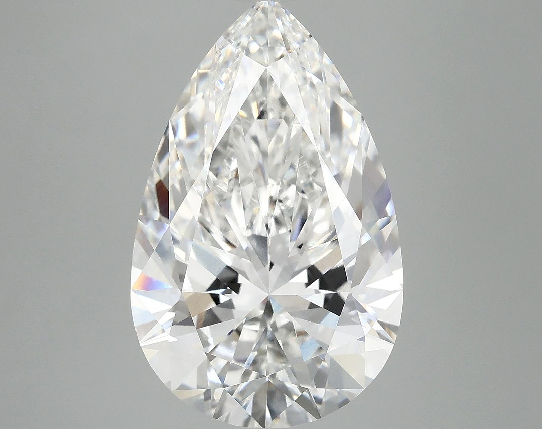 7.19 Carat Pear Shaped Ideal Cut VS1 IGI Certified Lab Grown Diamond