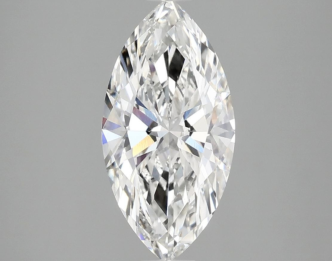 2.02 Carat Marquise Shaped Ideal Cut VVS2 IGI Certified Lab Grown Diamond